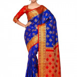 Womens  Silk Saree With Un-stitched Blouse