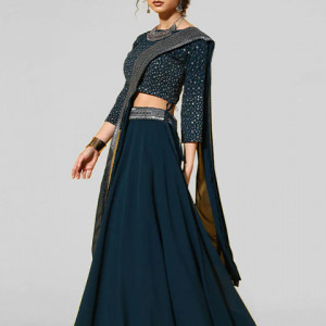 Embellished Flared Lehenga Choli Set